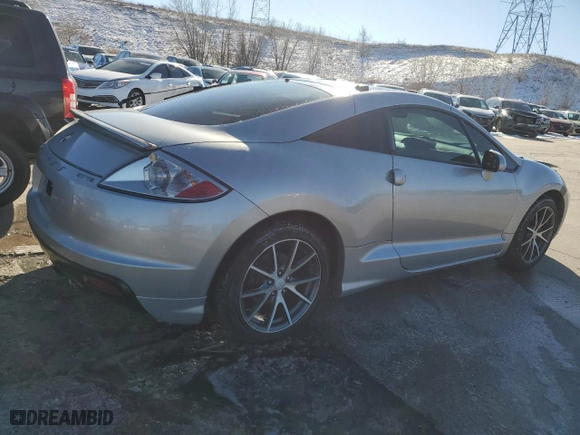 2012 Mitsubishi Eclipse GT with VIN 4A31K3DT9CE005836, listed as a Copart auction lot 88078075 with 125,264 mi miles and Salvage Title. Bid and sale history available at carsss.com. Image 3.