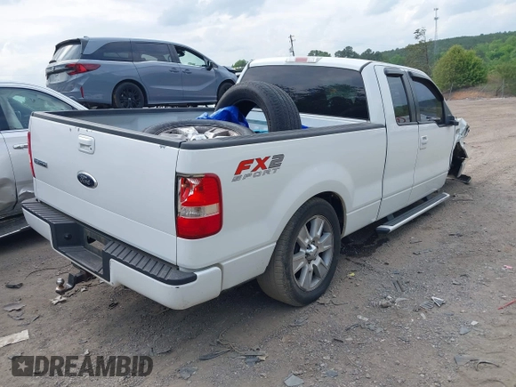 2008 Ford F-150 STX with VIN 1FTRX12W08KE93852, listed as a IAAI auction lot 42074767 with 199,382 mi miles and . Bid and sale history available at carsss.com. Image 4.