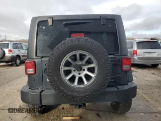 2018 Jeep Wrangler JK Unlimited Sport with VIN 1C4BJWDG0JL834219, listed as a Copart auction lot 87192904 with 77,452 mi miles and Salvage Title. Bid and sale history available at carsss.com. Image 6.