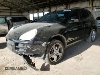 2006 Porsche Cayenne S with VIN WP1AB29P56LA66639, listed as a Copart auction lot 52097595 with 180,827 mi miles and Salvage Title. Bid and sale history available at DreamBid. Image 1.