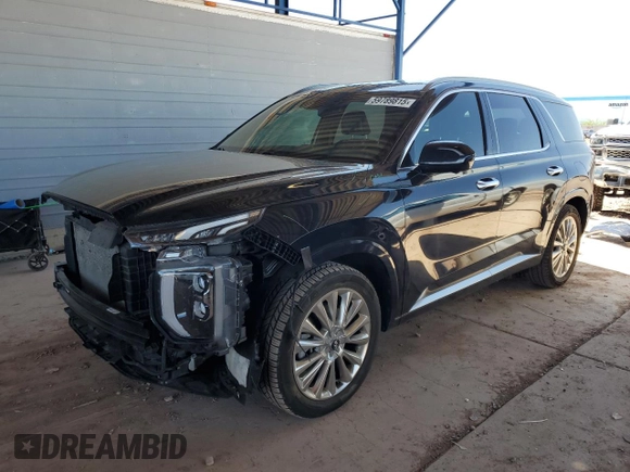 2020 Hyundai Palisade Limited z VIN KM8R54HE7LU049690, wystawiony jako Copart lot #59789815 z przebiegiem 67 640 mil mil oraz Szkoda całkowita • Salvage title. Historia ofert i sprzedaży dostępna na DreamBid. Obrazek 1.