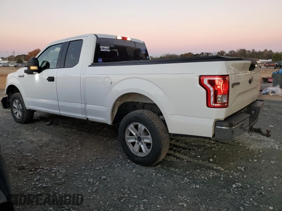 2016 Ford F-150 XL with VIN 1FTEX1CF9GKE07417, listed as a Copart auction lot 82564844 with 121,967 mi miles and Salvage Title. Bid and sale history available at carsss.com. Image 2.