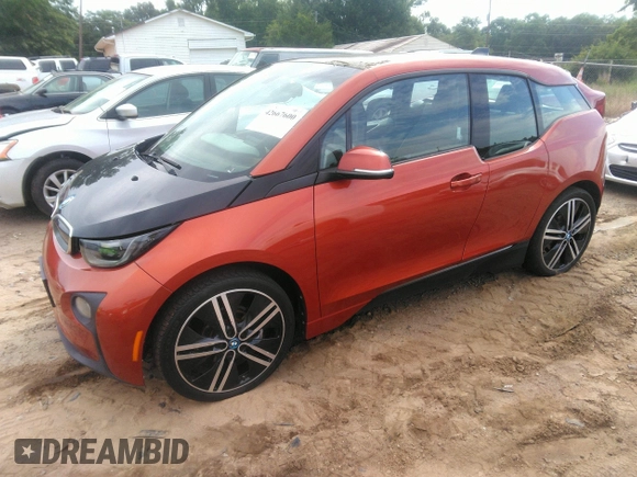 2014 BMW i3 with VIN WBY1Z4C57EV276421, listed as a IAAI auction lot 42667600 with 82,105 mi miles and . Bid and sale history available at DreamBid. Image 2.