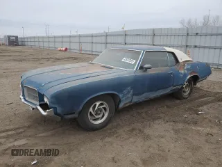 1972 Oldsmobile Cutlass with VIN 0000342571Z125711, listed as a Copart auction lot 43832295 with 59,517 mi miles and Clean Title. Bid and sale history available at DreamBid. Image 1.