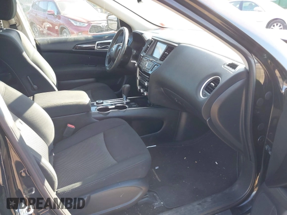 2017 Nissan Pathfinder SV with VIN 5N1DR2MM2HC693059, listed as a IAAI auction lot 41584629 with 112,379 mi miles. Bid and sale history available at carsss.com. Image 5.