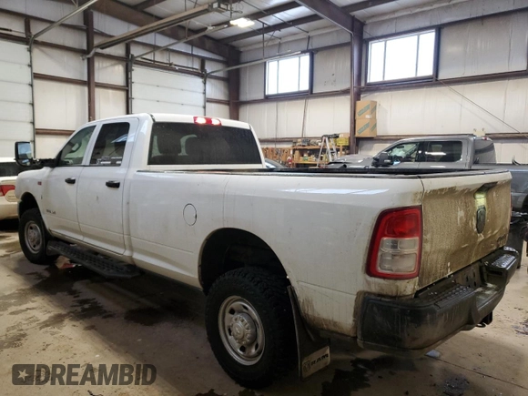 2022 Ram 2500 Tradesman z VIN 3C6UR5HJ3NG365610, wystawiony jako Copart lot #48679065 z przebiegiem 92 703 mil mil oraz Szkoda całkowita • Salvage title. Historia ofert i sprzedaży dostępna na DreamBid. Obrazek 2.
