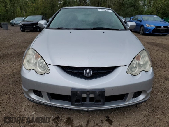 2004 Acura RSX with VIN JH4DC54854S801859, listed as a Copart auction lot 70383394 with 268,926 mi miles and Clean Title. Bid and sale history available at carsss.com. Image 5.