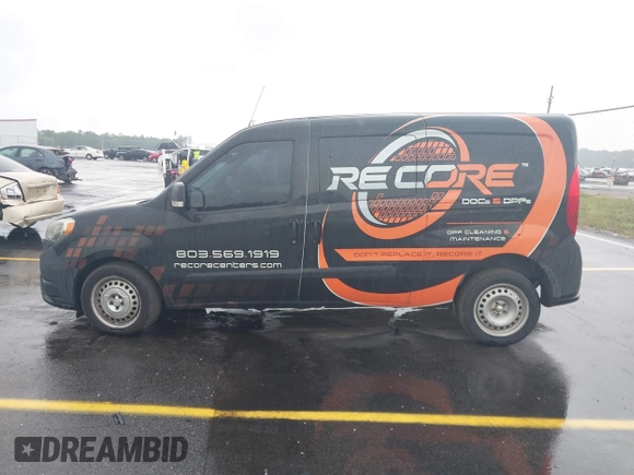 2016 Ram ProMaster City Cargo Tradesman with VIN ZFBERFAT1G6B17509, listed as a IAAI auction lot 42125111 with 290,870 mi miles and . Bid and sale history available at DreamBid. Image 14.