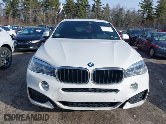 2015 BMW X6 xDrive35i with VIN 5UXKU2C50F0N77117, listed as a IAAI auction lot 41901159 with 104,820 mi miles. Bid and sale history available at carsss.com. Image 13.