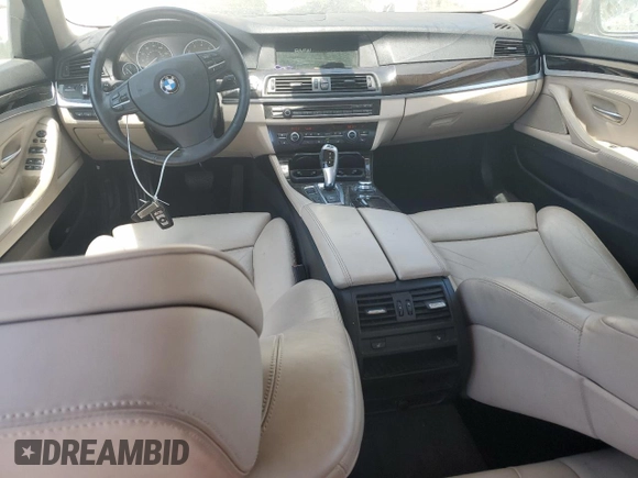 2013 BMW 5 Series 535i with VIN WBAFR7C55DC829146, listed as a Copart auction lot 64052095 with 94,358 mi miles and Salvage title. Bid and sale history available at DreamBid. Image 8.