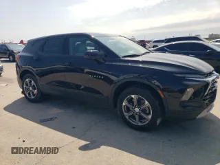 2023 Chevrolet Blazer LT с VIN 3GNKBCR43PS193670, выставлен на аукционе Copart как лот 56047445 с пробегом 29 324 миль миль и Списание • Salvage title. История ставок и продаж доступна на DreamBid. Изображение 4.
