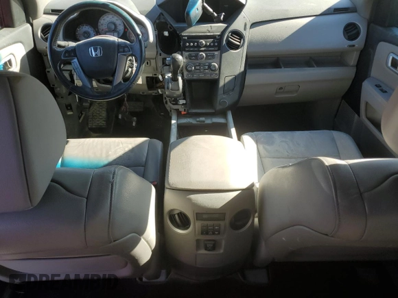 2013 Honda Pilot EX-L with VIN 5FNYF4H56DB047288, listed as a Copart auction lot 46247905 with 123,453 mi miles and Salvage Title. Bid and sale history available at DreamBid. Image 8.