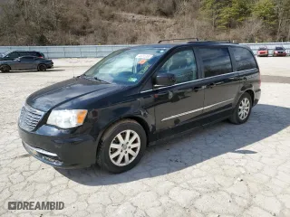 2014 Chrysler Town & Country Touring with VIN 2C4RC1BG4ER208832, listed as a Copart auction lot 46895865 with 0 mi miles and Salvage Title. Bid and sale history available at carsss.com. Image 1.