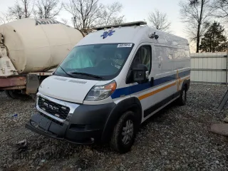 2019 Ram ProMaster Cargo z VIN 3C6TRVDG9KE536941, wystawiony jako Copart lot #59409005 z przebiegiem Nie podano mil oraz Szkoda całkowita • Salvage title. Historia ofert i sprzedaży dostępna na DreamBid. Obrazek 1.