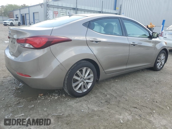 2014 Hyundai Elantra SE with VIN 5NPDH4AE3EH544370, listed as a Copart auction lot 51909635 with 76,681 mi miles and Salvage Title. Bid and sale history available at DreamBid. Image 3.