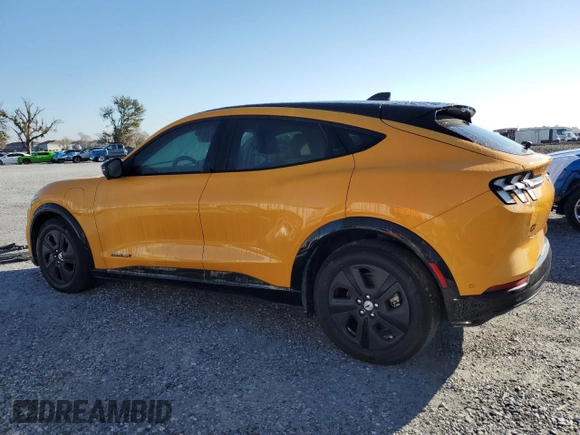 2022 Ford Mustang Mach-E California Route 1 with VIN 3FMTK2SU2NMA12766, listed as a Copart auction lot 46367135 with 22,549 mi miles and Salvage title. Bid and sale history available at DreamBid. Image 2.