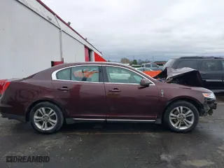 2009 Lincoln MKS with VIN 1LNHM94R59G624848, listed as a IAAI auction lot 38859698 with 129,520 mi miles. Bid and sale history available at carsss.com. Image 13.