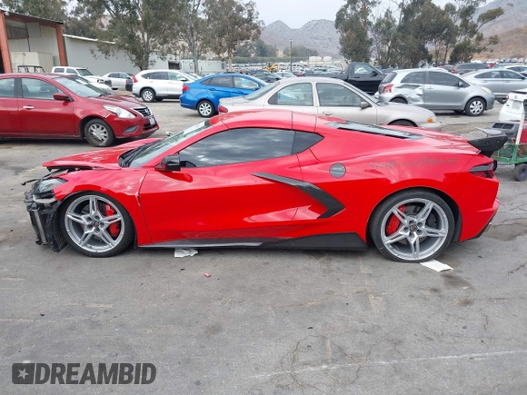2020 Chevrolet Corvette 2LT with VIN 1G1Y72D43L5106837, listed as a IAAI auction lot 41458024 with 7,226 mi miles and . Bid and sale history available at DreamBid. Image 14.