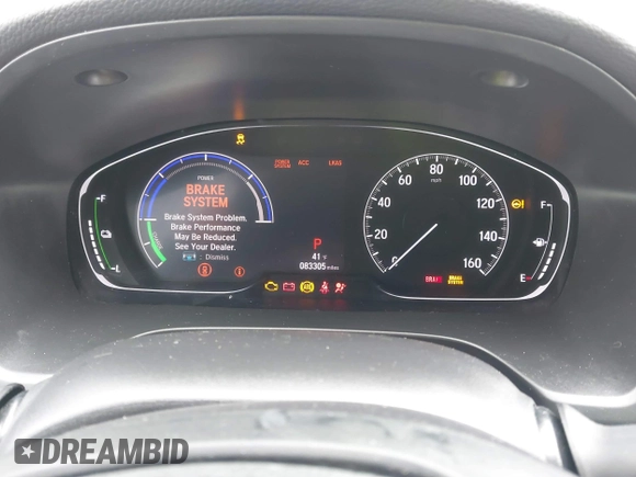2019 Honda Insight EX with VIN 19XZE4F54KE010155, listed as a IAAI auction lot 41836495 with 83,305 mi miles and . Bid and sale history available at DreamBid. Image 7.