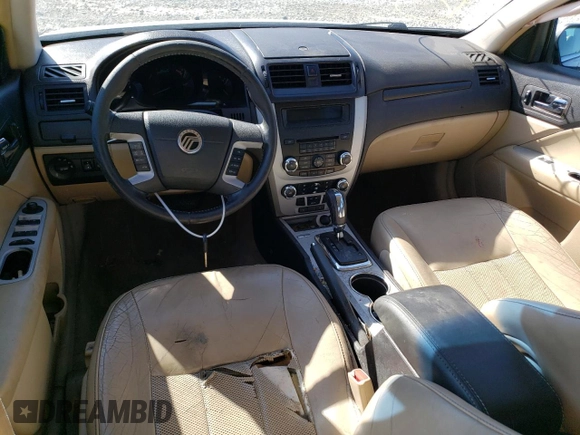 2010 Mercury Milan Premier z VIN 3MEHM0JG4AR660609, wystawiony jako Copart lot #56673135 z przebiegiem 221 041 mil mil oraz Nie do naprawy • Non repairable. Historia ofert i sprzedaży dostępna na DreamBid. Obrazek 8.