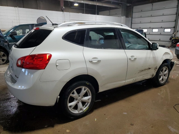 2009 Nissan Rogue SL with VIN JN8AS58V89W447329, listed as a Copart auction lot 45967115 with 123,016 mi miles and Salvage Title. Bid and sale history available at carsss.com. Image 3.