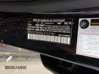 2020 Mercedes-Benz E-Class AMG E 63 S with VIN WDDZF8KB5LA722782, listed as a Copart auction lot 86177264 with 0 mi miles and Clean Title. Bid and sale history available at carsss.com. Image 13.