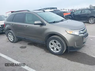 2013 Ford Edge SEL with VIN 2FMDK3JC8DBC81468, listed as a IAAI auction lot 41233506 with 206,107 mi miles. Bid and sale history available at carsss.com. Image 1.