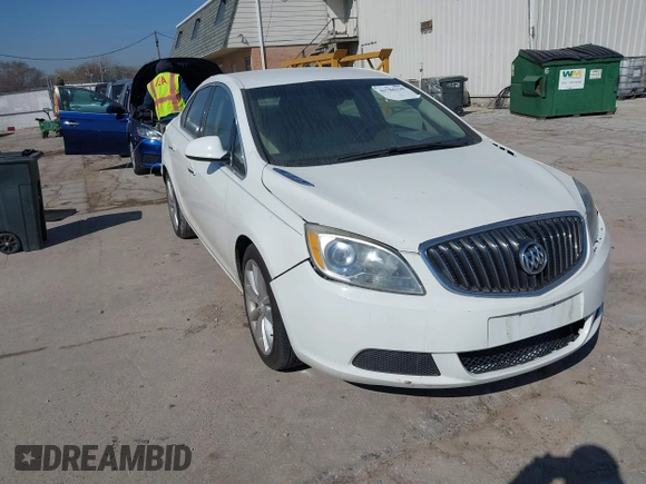 2013 Buick Verano Convenience Group with VIN 1G4PR5SK5D4226593, listed as a IAAI auction lot 41784130 with 177,454 mi miles and . Bid and sale history available at DreamBid. Image 1.