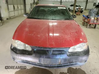 2003 Chevrolet Monte Carlo LS with VIN 2G1WW12E539326564, listed as a Copart auction lot 85610334 with 211,142 mi miles and Salvage Title. Bid and sale history available at carsss.com. Image 5.