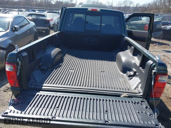 2002 Ford Ranger XLT Appearance with VIN 1FTYR44E82PA79434, listed as a IAAI auction lot 41623304 with 107,143 mi miles. Bid and sale history available at carsss.com. Image 8.