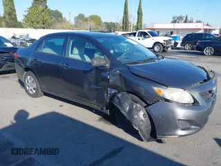 2009 Toyota Corolla with VIN 1NXBU40E09Z147694, listed as a IAAI auction lot 41741275 with 170,912 mi miles. Bid and sale history available at carsss.com. Image 1.