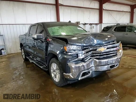 2021 Chevrolet Silverado 1500 LTZ with VIN 1GCUYGED1MZ220280, listed as a Copart auction lot 55361055 with 33,805 mi miles and Salvage Title. Bid and sale history available at DreamBid. Image 13.
