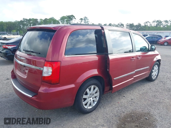 2014 Chrysler Town & Country Touring with VIN 2C4RC1BGXER218474, listed as a IAAI auction lot 42008374 with 72,686 mi miles. Bid and sale history available at carsss.com. Image 4.
