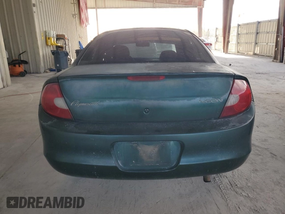 2000 Plymouth Neon Highline z VIN 1P3ES46CXYD631884, wystawiony jako Copart lot #54756005 z przebiegiem 179 533 mil mil oraz Szkoda całkowita • Salvage title. Historia ofert i sprzedaży dostępna na DreamBid. Obrazek 6.