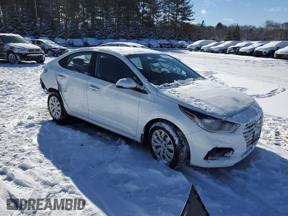 2018 Hyundai Accent SEL with VIN 3KPC24A3XJE035404, listed as a Copart auction lot 87393244 with 47,280 mi miles and Salvage Title. Bid and sale history available at carsss.com. Image 4.