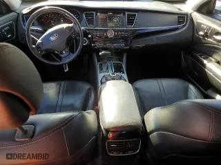 2016 Kia K900 Premium with VIN KNALT4D36G6031354, listed as a Copart auction lot 79992234 with 146,192 mi miles and Salvage Title. Bid and sale history available at carsss.com. Image 8.