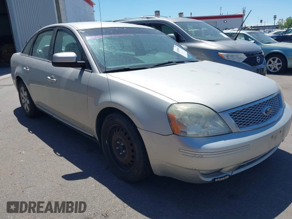 2007 Ford Five Hundred SEL with VIN 1FAFP24107G105116, listed as a IAAI auction lot 42058691 with 1 mi miles. Bid and sale history available at carsss.com. Image 1.