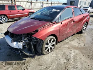 2018 Toyota Mirai with VIN JTDBVRBD5JA004443, listed as a Copart auction lot 45682005 with 76,567 mi miles and Salvage title. Bid and sale history available at DreamBid. Image 1.