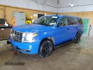 2019 Chevrolet Tahoe Commercial z VIN 1GNSKDEC9KR397663, wystawiony jako Copart lot #56033025 z przebiegiem 112 151 mil mil oraz Czysty tytuł • Clean title. Historia ofert i sprzedaży dostępna na DreamBid. Obrazek 1.