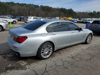 2014 BMW 7 Series ALPINA B7 with VIN WBAYE8C54ED135263, listed as a Copart auction lot 46452435 with 138,731 mi miles and Salvage title. Bid and sale history available at DreamBid. Image 3.