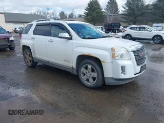 2013 GMC Terrain SLT with VIN 2GKFLXE34D6191694, listed as a IAAI auction lot 41673316 with 145,256 mi miles and . Bid and sale history available at DreamBid. Image 1.