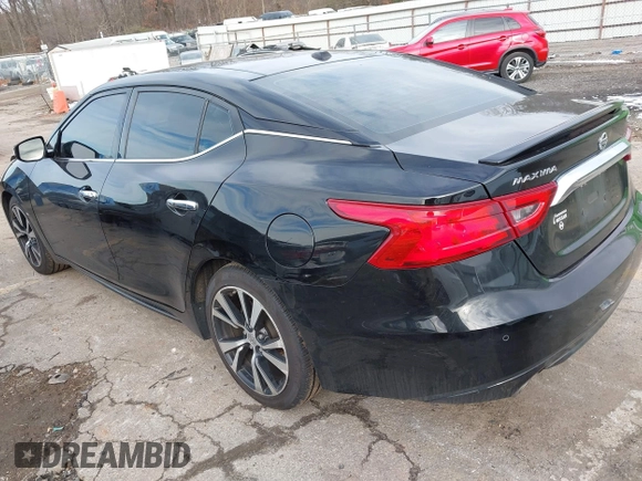 2018 Nissan Maxima SV with VIN 1N4AA6AP9JC383989, listed as a IAAI auction lot 41408474 with 195,135 mi miles and . Bid and sale history available at DreamBid. Image 3.