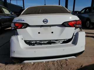 2021 Nissan Versa S with VIN 3N1CN8DV1ML923683, listed as a Copart auction lot 46352195 with 68,026 mi miles and Salvage Title. Bid and sale history available at carsss.com. Image 6.