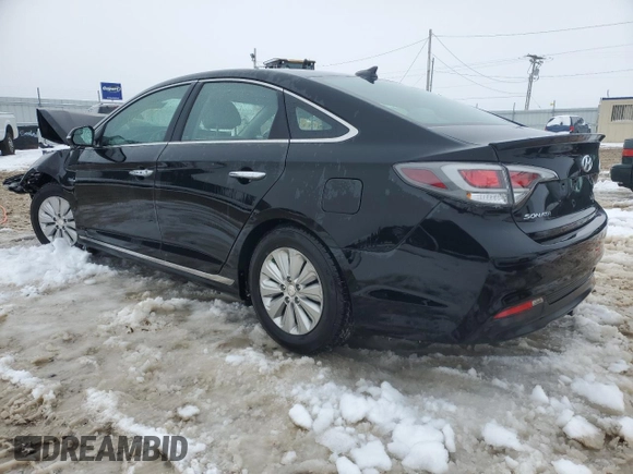 2016 Hyundai Sonata Hybrid SE with VIN KMHE24L10GA037187, listed as a Copart auction lot 46447213 with 101,432 mi miles. Bid and sale history available at carsss.com. Image 2.