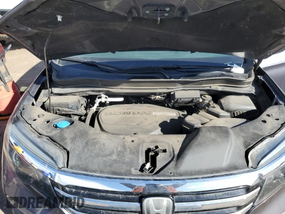 2017 Honda Pilot Touring with VIN 5FNYF6H98HB016757, listed as a Copart auction lot 45879755 with 85,580 mi miles and Salvage Title. Bid and sale history available at DreamBid. Image 12.