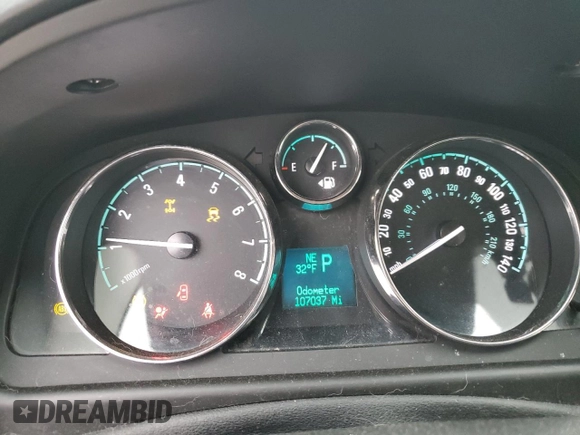 2012 Chevrolet Captiva Sport LTZ with VIN 3GNFL4E5XCS624082, listed as a Copart auction lot 83013754 with 107,037 mi miles and Salvage Title. Bid and sale history available at DreamBid. Image 9.