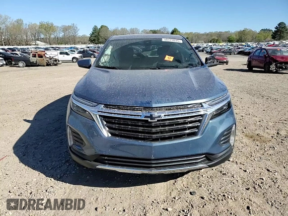 2024 Chevrolet Equinox LT with VIN 3GNAXKEG6RL254191, listed as a Copart auction lot 50173035 with 15,584 mi miles and Salvage Title. Bid and sale history available at DreamBid. Image 11.