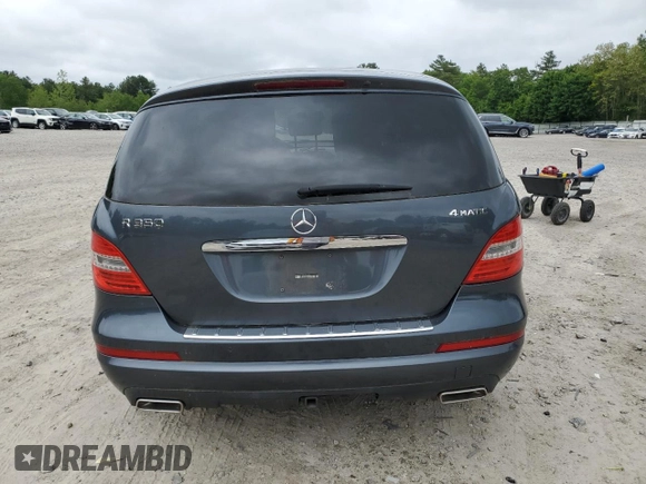 2011 Mercedes-Benz R 350 with VIN 4JGCB6FE5BA118129, listed as a Copart auction lot 58127095 with 160,533 mi miles and Clean title. Bid and sale history available at DreamBid. Image 6.