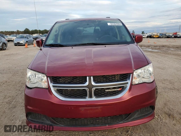 2016 Dodge Grand Caravan SXT with VIN 2C4RDGCG7GR201679, listed as a Copart auction lot 83384084 with 117,620 mi miles and Salvage Title. Bid and sale history available at DreamBid. Image 5.