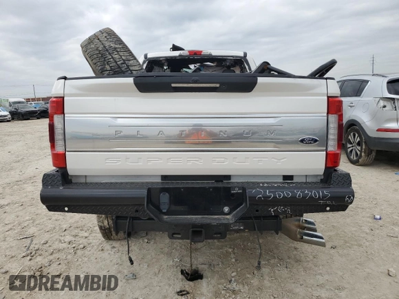 2019 Ford Super Duty F-250 SRW XL with VIN 1FT7W2BT9KEF77020, listed as a Copart auction lot 45382005 with 0 mi miles and Salvage Title. Bid and sale history available at carsss.com. Image 6.